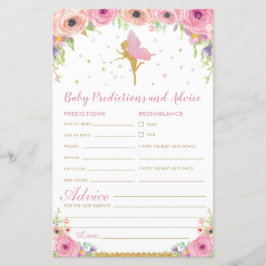 フローラ妖精のベビー予測とアドバイス活動