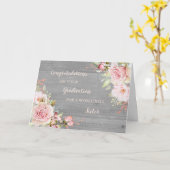 フローラ姉妹卒業 カード (黄色い花)