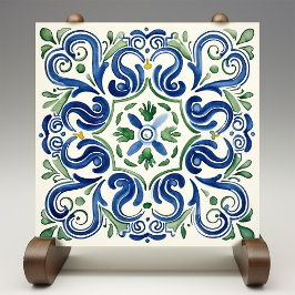 フローラ威厳のあるイタリアメダリオンシチリア タイル