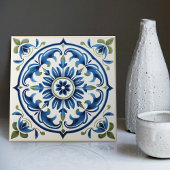 フローラ威厳のあるイタリアメダリオンシチリア タイル