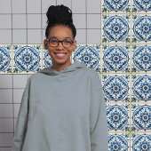 フローラ威厳のあるイタリアメダリオンシチリア タイル