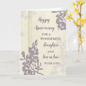 フローラ娘結婚と息子 カード (黄色い花)