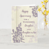 フローラ娘・娘の法周年記念 カード (黄色い花)