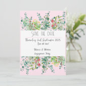 フローラ婚約は招待を保存する 招待状 (スタンド正面)