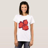 フローラ婦人基本Tシャツ:スタイル開花 Tシャツ (正面フル)
