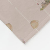 フローラ子供部屋お洒落プリントベビーブランケット フリースブランケット (角)