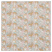 フローラ子犬 ファブリック (見本)