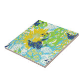 フローラ孔雀 タイル (側面)