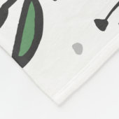 フローラ孫が人生を壮大にする フリースブランケット (角)