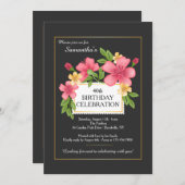 フローラ完全性招待状 招待状 (正面/裏面)