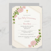 フローラ宗教招待状 招待状 (正面/裏面)