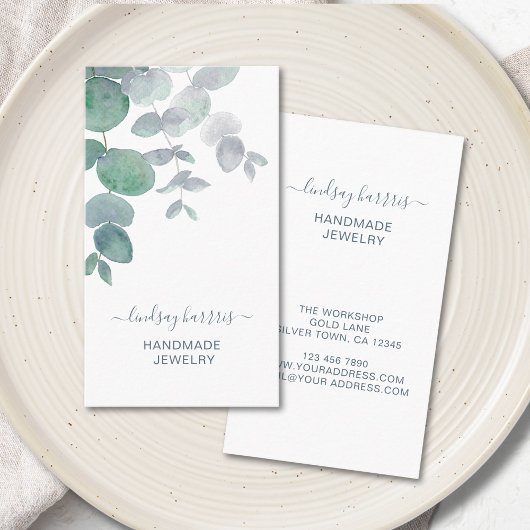 フローラ宝石商 名刺