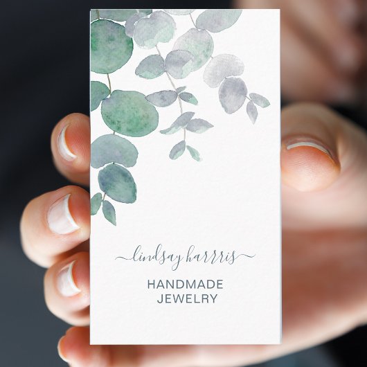 フローラ宝石商 名刺