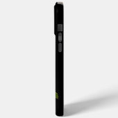 フローラ家宝バラブラックピンクイエロー Case-Mate iPhoneケース (裏面 / 左)