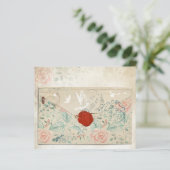 フローラ封筒丁合いスクラップブック紙 (スタンド正面)