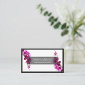 フローラ専門家プロフェッショナル快適orchid bu 名刺 (スタンド正面)