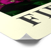 フローラ展示第1号ポスター ポスター (角)