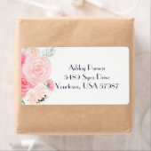 フローラ差出人住所ラベル ラベル (インサイチュ)