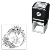 フローラ差出人住所 セルフインキングスタンプ (インサイチュ)