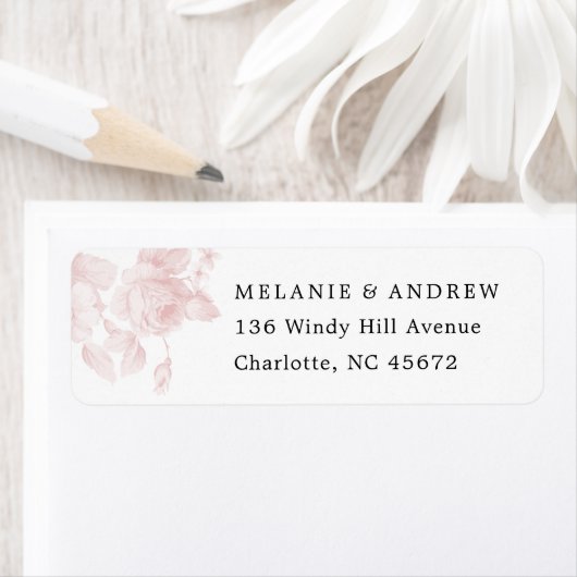 フローラ差出人住所 ラベル (インサイチュ)