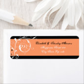 フローラ巻葉黒珊瑚結婚病 ラベル (インサイチュ)