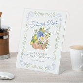 フローラ市場からフレッシュオフ農家花バー 台座サイン (インサイチュ)