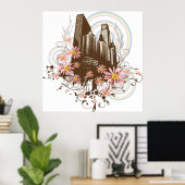 フローラ市 ポスター (ホームオフィス)