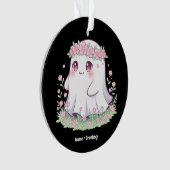 フローラ幽霊のハロウィーンの女性用衣装 オーナメント (正面)