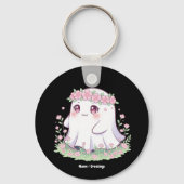 フローラ幽霊のハロウィーンの女性用衣装 キーホルダー (正面)