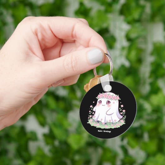 フローラ幽霊のハロウィーンの女性用衣装 キーホルダー (手)