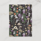 フローラ幽霊ハロウィーン赤ちゃんシャワー予約リクエスト エンクロージャーカード (裏面)