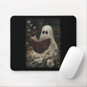 フローラ幽霊読の本ハロウィーンの衣装ゴシック マウスパッド (マウス)