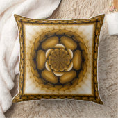 フローラ幾何オーナメント クッション (ブランケット)