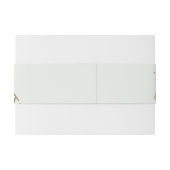 フローラ幾何バラバンド 招待状ベリーバンド (裏面例)