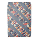 フローラ幾何学的シームレスパターン バスマット (正面縦)