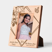 フローラ幾何学蝶キンセアニラXV 15 レーザー彫刻フレーム