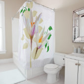 フローラ幾何学 シャワーカーテン (インサイチュ)