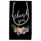 フローラ庭園の結婚式サンキューフェイバー抱き枕 スモールペーパーバッグ (正面)