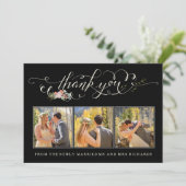 フローラ庭園の結婚式サンキューフォトカード サンキューカード (スタンド正面)