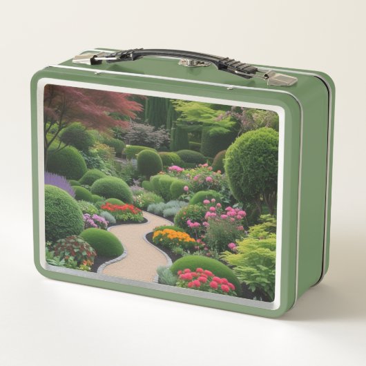 フローラ庭園 メタルランチボックス (裏面)