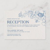 フローラ式結婚式場 エンクロージャーカード (正面)