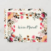 フローラ引っ越しましたの新しいホームの移動発表 ポストカード (正面/裏面)