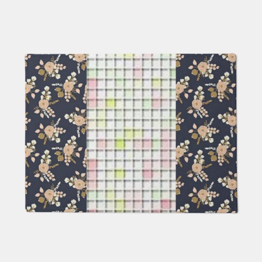 フローラ形式 ドアマット (正面)