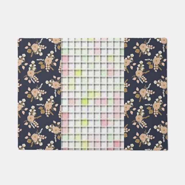 フローラ形式 ドアマット (正面)