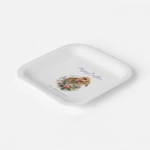 フローラ復活祭 ペーパープレート (傾斜あり)