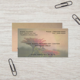 フローラ心理学者カウンセラー業務 名刺