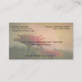 フローラ心理学者カウンセラー業務 名刺 (正面)