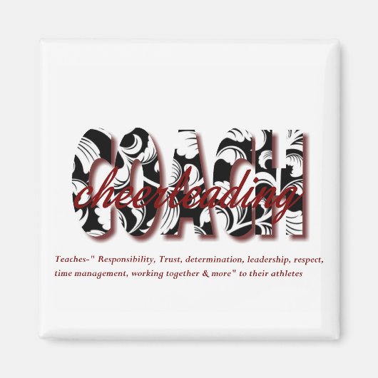 フローラ応援コーチマグネット マグネット (正面)