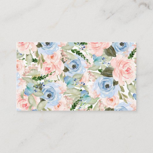 フローラ性の明らかに本のエンクロージャカードをもたらす エンクロージャーカード (裏面)