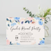 フローラ性発現パーティの招待状 招待状 (スタンド正面)